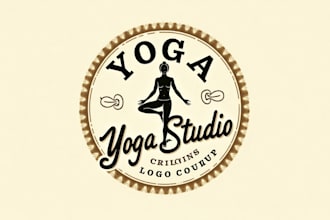 do woman, gym, fitness, yoga logo design