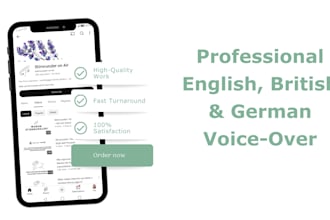 generate high quality ai voiceovers for your projects