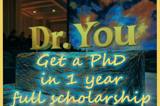 help you get a phd degree in 1 year tuition free
