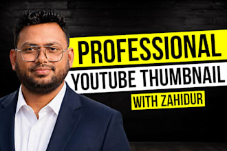 design professional branding youtube thumbnails
