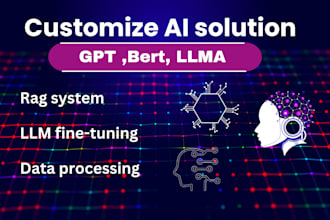 build rag systems fine tune gpt, bert  llms deploy ai chatbots