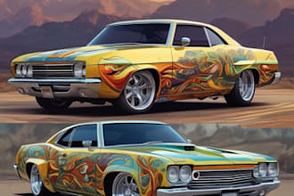 design professional vehicle wrap, vehicle wrap design