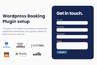 setup wordpress booking amelia bookly pro acuity schedule calendly