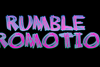 increase your rumble views and subscribers,expert channel promotion