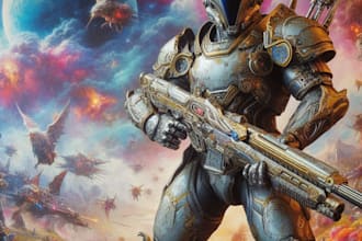 paint warhammer 40k 2d miniature painting modeling