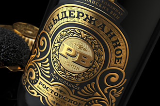 do awesome cigar, label, band and ring logo design with unlimited revisions