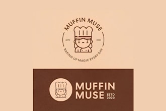 do unique modern minimalist business logo design