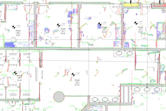 do revit model from point cloud 10mm accuracy