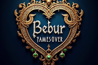 design medieval, fantasy, rpg gaming logo