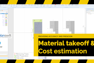 do material quantity takeoff and cost estimation for construction projects
