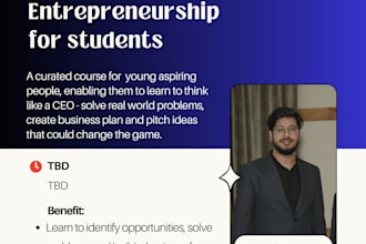 teach aspiring entrepreneurs how to build a business