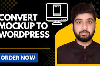 convert xd, psd or figma to wordpress or figma to elementor