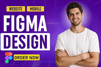 do modern website ui ux design, mobile app ui ux design figma
