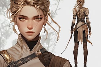make your dnd character, dnd party and fantasy character