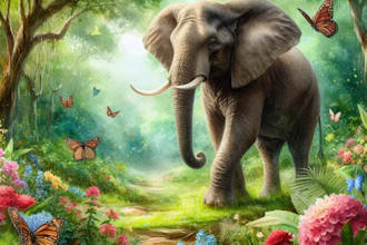 illustrate anything in watercolor style