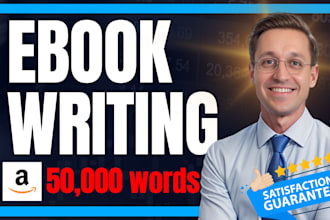 ghostwrite your bestselling nonfiction book or kindle ebook KDP