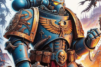 paint your warhammer 40k, sigma