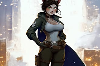 do a furry art for you nsfw art