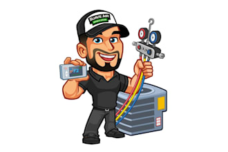 design air heating and cooling logo