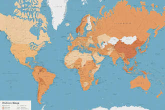 draw vector map in illustrator