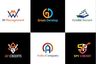 do modern minimalist accounting financial and business consulting logo