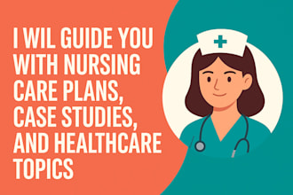 guide you with nursing care plans, reports, and healthcare topics