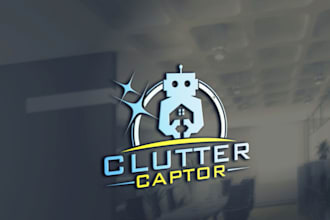 design modern professional 3d business logo with copyrights