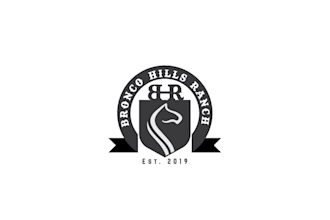 design bronco hills ranch logo