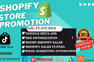increase shopify ecommerce sales, salesfunnel ,ghl, high ticket sales, SEO