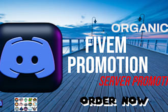 boost your fivem server targeted promotion  discord growth