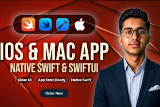do ios app development for iphone and ipad in swift and swiftui, mac os app