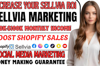 high ticket sellvia marketing, passive income sellvia store,boost shopify sales
