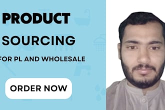 be your fba product sourcing agent and dropshipping