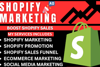 boost shopify marketing shopify ecommerce store shopify traffic sales funnel ads