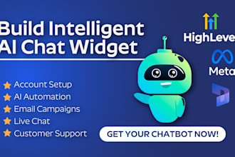 develop ai chat widget to automate customer support