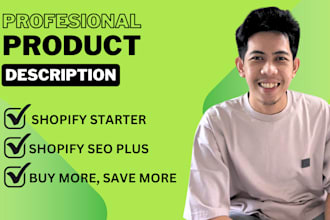 shopify product description for your ecommerce store
