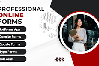 create jotform, typeform,cognitoform, jotform app, google form and serveys form