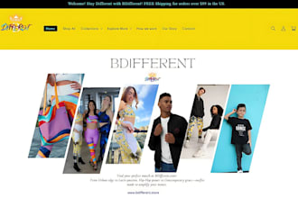 design professional shopify store
