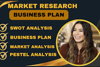 do competitive ,market research, swot research, pestle analysis, business