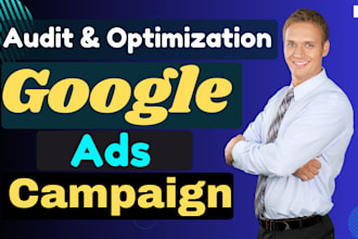 audit, optimize, google ads, adwords, search PPC ads campaign, for profitable ad
