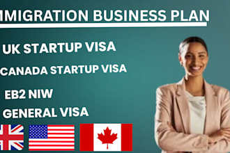 write USA immigration business plan for eb2 niw visa