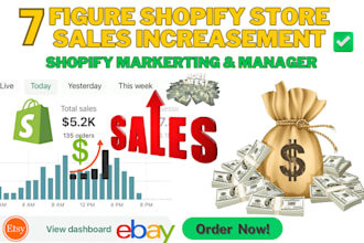 boost advance shopify ebay etsy store marketing promotion shop sales SEO manager