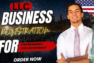 do usa llc company business ein number registration agent attorney us tax filing
