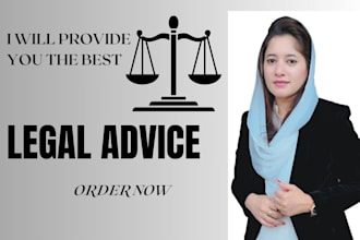 be your lawyer and provide you the best legal advice
