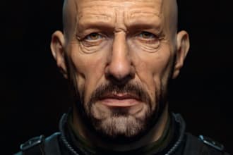3d character modelling 3d metahuman game character for nft metaverse daz3d ue5