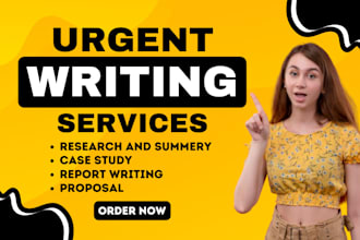 do urgent essay writing as an essay writer