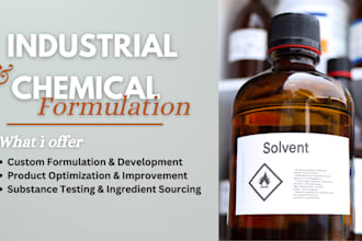 be your chemist to formulate your industrial chemical complaint paint product