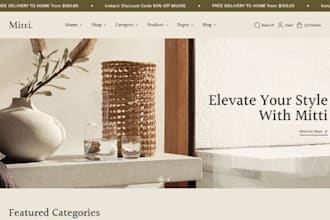 design art and craft shopify handmade store art gallery website sculpture store