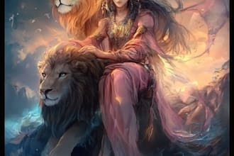 design fantasy dnd party game character and concept art