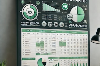 help you with your excel formulas, vba macros, pivot etc